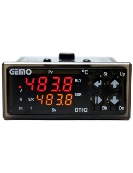 Gemo DTH2-230VAC Ekonomik Seri "Auto-Tune PID" Sıcaklık Kontrol Cihazı ürün görseli 1