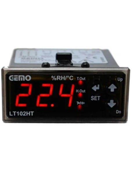 Gemo LT102HT-230VAC-R ON/OFF Sıcaklık ve Nem Kontrol Cihazı ürün görseli 1