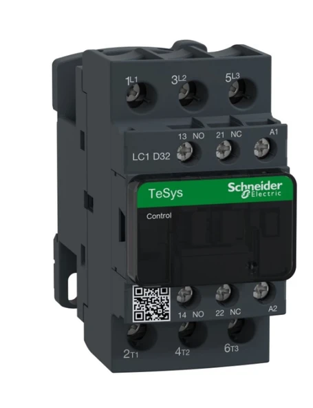 Schneider LC1D32M7 15 KW 32A 220V Ac 1 No 1 Nc Tesys D Kontaktör ürün görseli 1