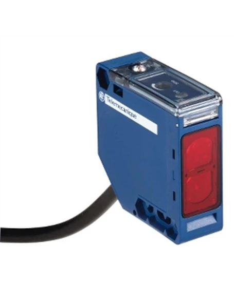 Telemecanique XUK1APANL2 Fotoelektrik Sensör XUK - Reflex - Sn 7m - 12..24VDC - Kablo 2m ürün görseli 1