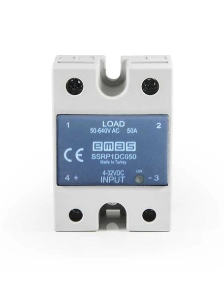 Emas SSRP1DC050 SSR Serisi 50-640V 50A Solid State Röle ürün görseli 1