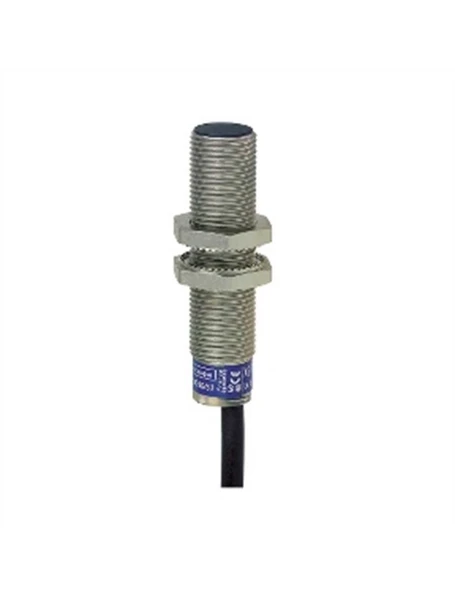 Telemecanique XS612B1MBL2 Endüktif Sensör XS6 M12 - U53mm - Pirinç - Sn4mm - 24..240VAC/DC - Kablo 2m ürün görseli 1