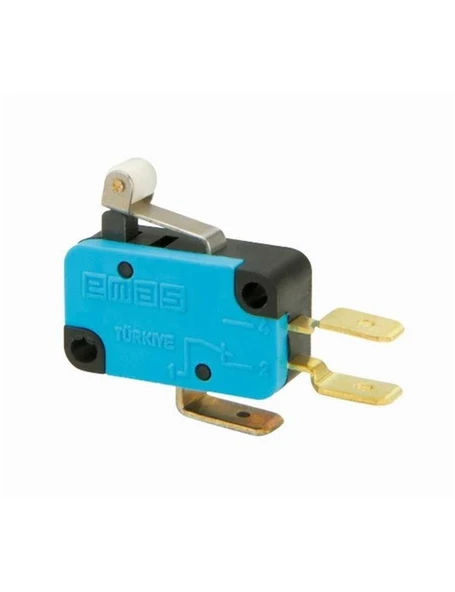 Emas MK1MIP1 Plastik Kısa Kollu Makaralı 1CO MK1 Serisi Mikro Switch ürün görseli 1