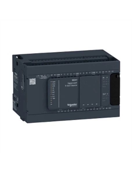 Schneider TM241C24T M241 Plc 14 / 10 T Kontrolör 24 Gç ürün görseli 1