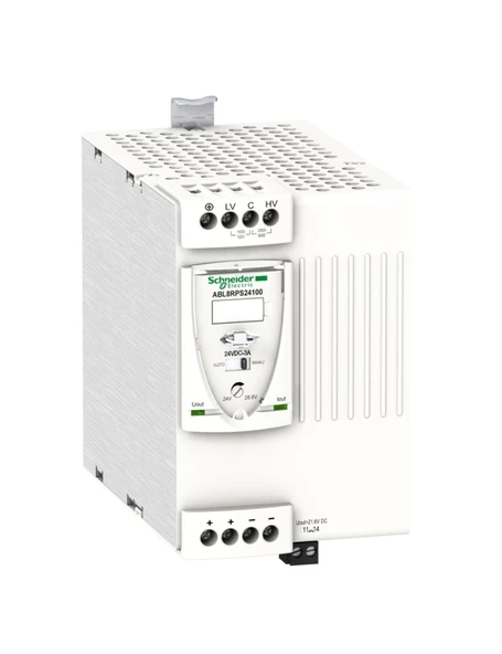 Schneider ABL8RPS24100 Düzenlenmiş Smps-1 Veya 2 Fazlı-100-500 V-24 V-10 A ürün görseli 1