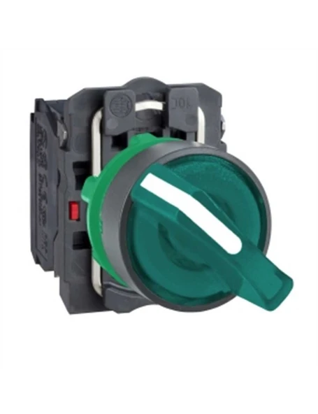 Schneider XB5AK123B5 24 V Yeşil Işıklı Buton ürün görseli 1