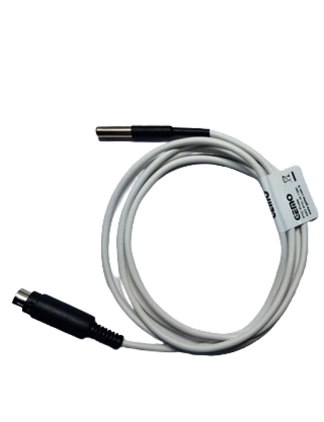 Gemo AR2-PTC-H-130C Sıcaklık Sensörü 1,5m Silikon Kablolu (2 telli) PTC Sensör, Uç çapı 6 mm, (-50°C … +130°C) ürün görseli 1