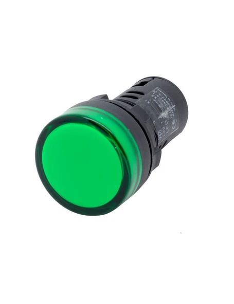 AD136-22DS YEŞİL 24V / LED SİNYAL LAMBASI ürün görseli 1