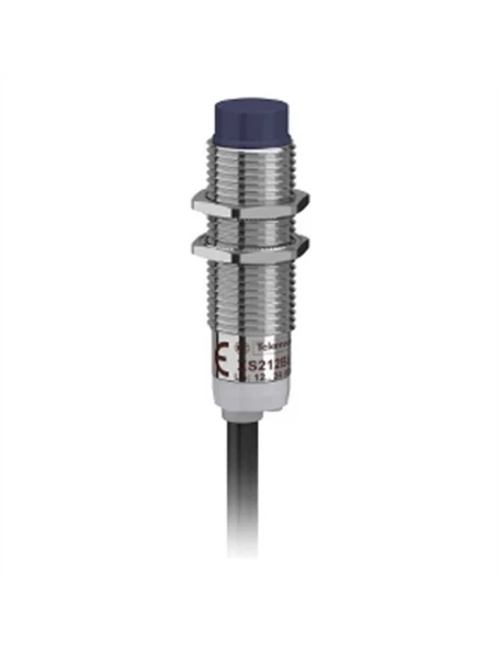 Telemecanique XS212BLPAL5 Endüktif Sensör XS2 M12 - U41,3mm - Pirinç - Sn4mm - 12..24VDC - Kablo 5m ürün görseli 1