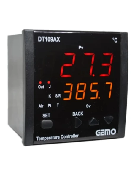Gemo DT109AX-230VAC-R Gelişmiş "Auto-tune PID" Sıcaklık Kontrol Cihazı ürün görseli 1