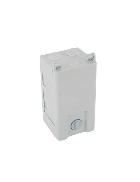 Mutlusan 001 049 201020 00 17 Telefon Dağıtım Kutusu (10-20) Boş Plastik Kilitli (Alev Yaymayan) ürün görseli 1