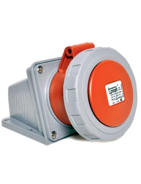Tp Electric 3127-307-1600-3H 4X32A CEE Norm Duvar Prizi Vidalı IP67 ürün görseli 1