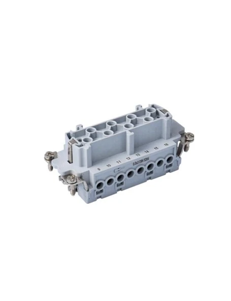 Tp Electric 24-1616-200-01 16X16A Priz Çekirdek Vidalı Bağlantı 1-16 IP65 ürün görseli 1