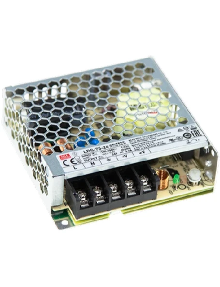 Mean Well LRS-75-24   24VDC 3.2A 77W Güç Kaynağı ürün görseli 1