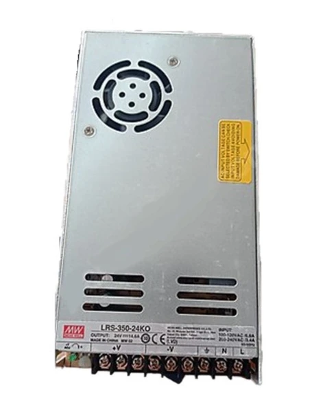 Mean Well LRS-350-24KO   24VDC 14.6A 350W Güç Kaynağı ürün görseli 1