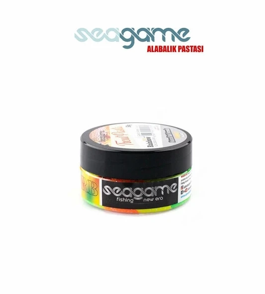 SEAGAME TROUT PASTA ALABALIK HAMURU SARIMSAK GÖKKUŞAĞI 50G ürün görseli 1