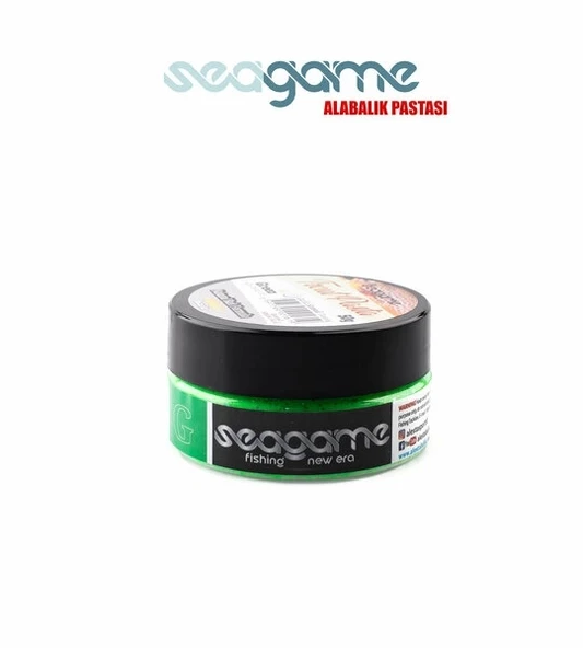 SEAGAME TROUT PASTA ALABALIK HAMURU SARIMSAK YEŞİL 50G ürün görseli 1