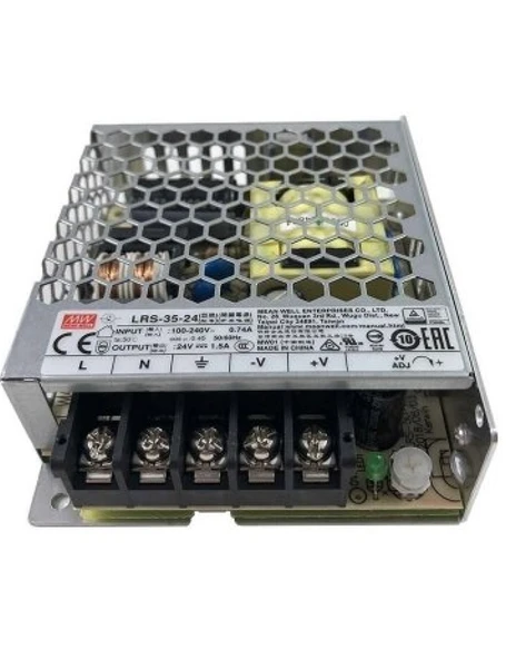 Mean Well LRS-35-24   24VDC 1.5A 36W Güç Kaynağı ürün görseli 1