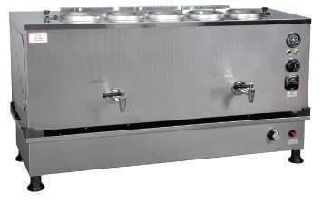 Anka Inoks Pro Kompakt Full Otomatik Çay Makinası Paslanmaz 5 Demlikli 50 Litre Elektrikli Doğalgazlı ürün görseli 1