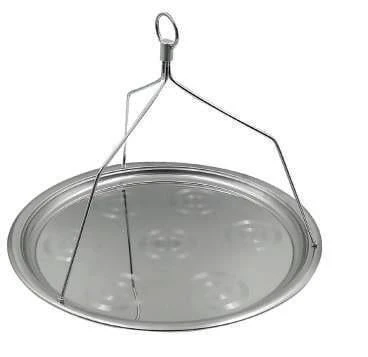 Anka Askılıklı Tepsi Çelik 40 cm ürün görseli 1