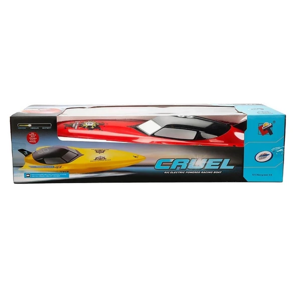 Motorlu USB Şarjlı Uzaktan Kumandalı Yarış Teknesi 74 cm ürün görseli 1