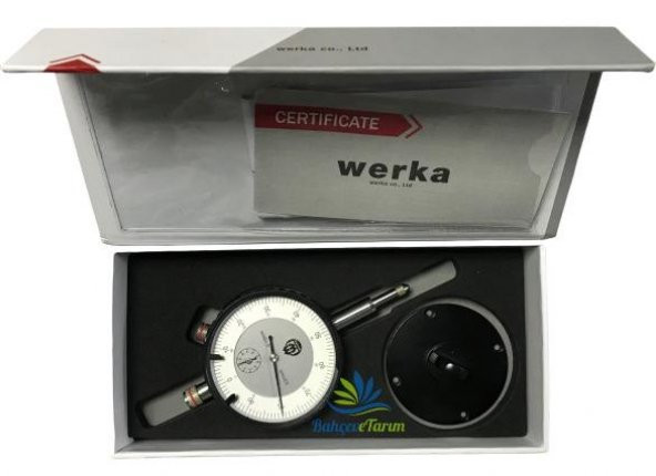 WERKA Komparatör Saati 10x0.01mm - Resim 3