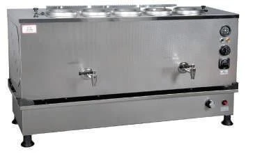 Anka Inoks Pro Kompakt Full Otomatik Çay Makinası Paslanmaz 5 Demlikli 50 Litre Elektrikli Tüplü ürün görseli 1
