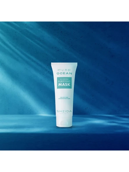 Sheida Pure Ocean Arıtım Maskesi Yağ Kontrol (Yağlı Ve Karma Ciltler) 75 Ml ürün görseli 1