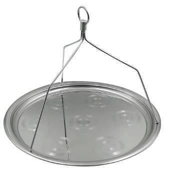 Anka Askılıklı Tepsi Çelik 35 cm ürün görseli 1