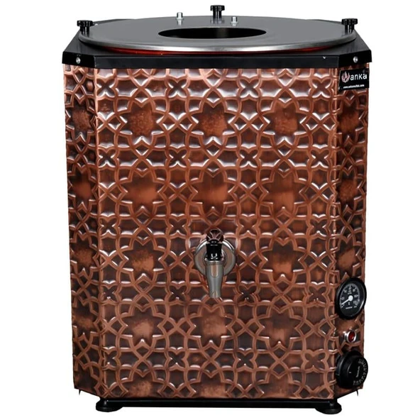 Anka Mini Yeni Nesil Çay Makinesi 1 Demlikli 5 Litre Bakır ürün görseli 1