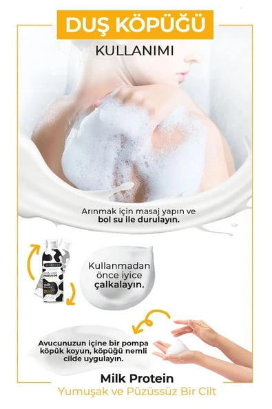 Milk Therapy Duş Köpüğü 200 ML - mrfs - Resim 3