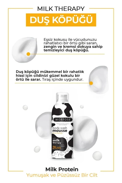 Milk Therapy Duş Köpüğü 200 ML - mrfs - Resim 2