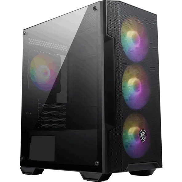 MSI 500W MAG FORGE M100A Gaming Mid-Tower PC Kasası ürün görseli 1