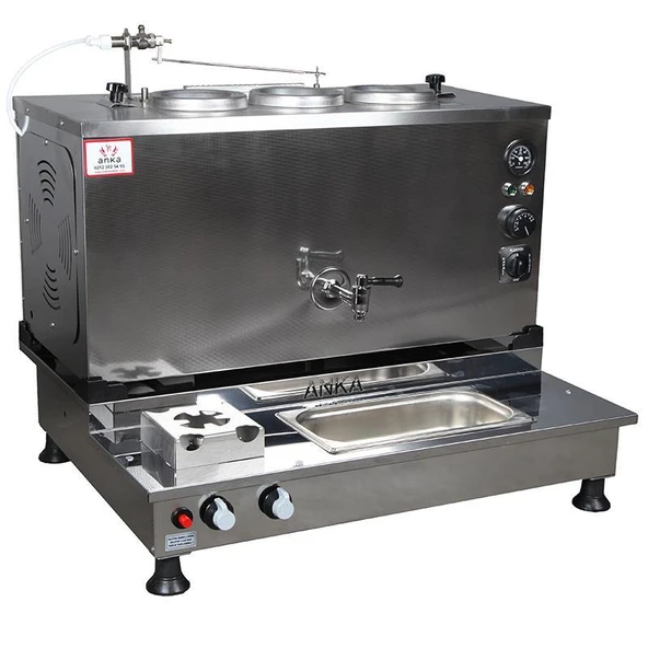 Anka Pro Plus Otomatik Çay Kazanı 3 Demlikli 30 Litre Inox Elektrikli Gazlı ürün görseli 1