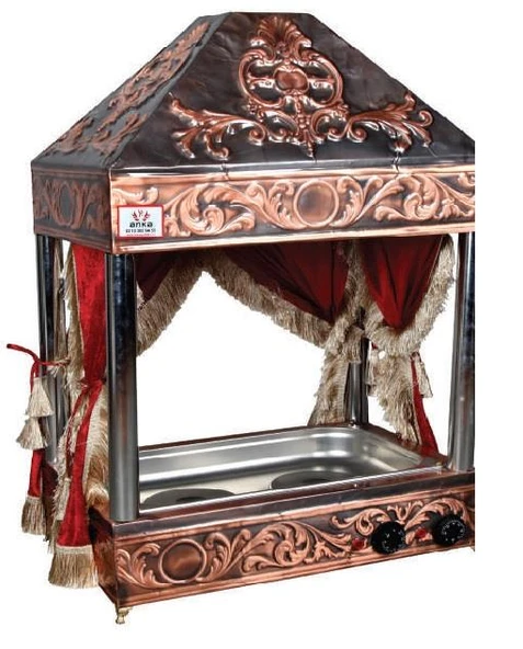Anka Davlumbazlı Setüstü Kumda Kahve Makinası 66x34x60 cm ürün görseli 1