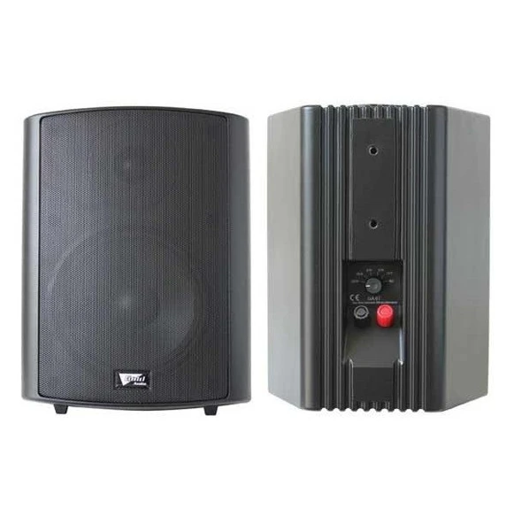 GOLD AUDIO GA-6TB SİYAH TRAFOLU DUVAR TİPİ HOPARLÖR 32 WATT 16CM ürün görseli 1