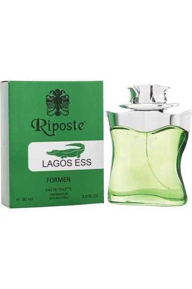 Riposte 24 Saat Etkili Erkek Parfüm - Lagoss Ess - For Men 90 Ml ürün görseli 1