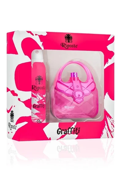 Riposte Kadın Parfüm & Deodorant Seti Graffiti For Women 110 Ml ürün görseli 1