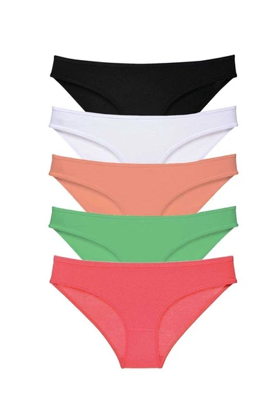 5 adet Süper Eko Set Likralı Kadın Slip Külot 517 ürün görseli 1
