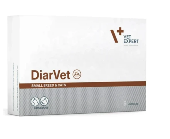 Vet Expert Diarvet Kedi Köpek 6 Tablet Twist Off ürün görseli 1