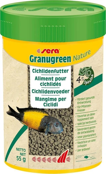 Sera Granugreen 100 Ml Balık Yemi ürün görseli 1