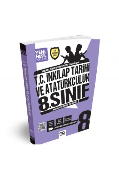 8.Sınıf İnkılap Tarihi Fenomeni Yeni Nesil Soru Bankası Tandem ürün görseli 1