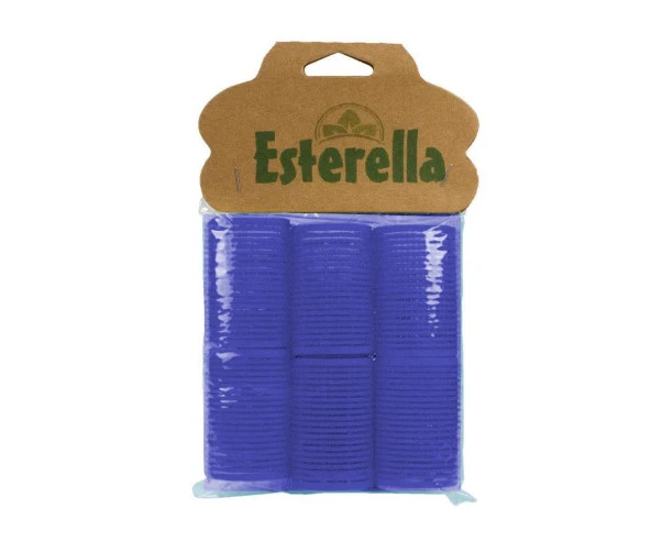 Esterella 8248 Yapışkan Bigudi Büyük 6'Lı - Lacivert ürün görseli 1