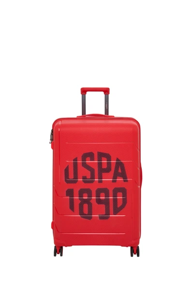 U.S.POLO ASSN.24069 24070 24071 POLİPROPİLEN ORTA BOY VALİZ ürün görseli 1