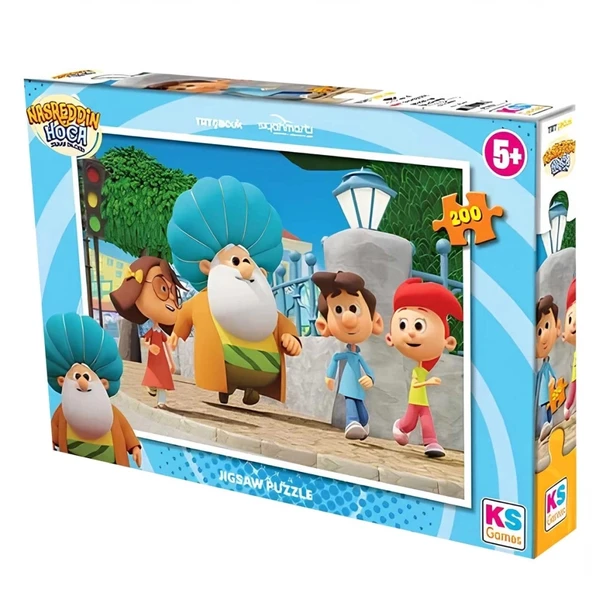 KS Games Nasreddin Hoca 200 Parça Puzzle ürün görseli 1