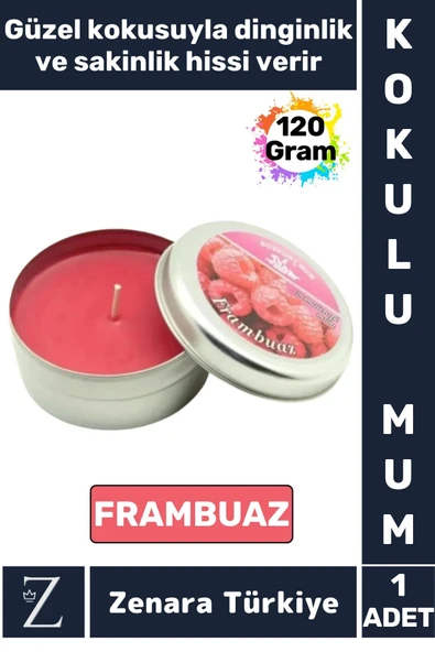 Özel Metal Kutu Arınma Huzur Meditasyon Yoga Esans Sakinlik Veren Dekoratif Oda Kokusu Mum 120 Gram ürün görseli 1