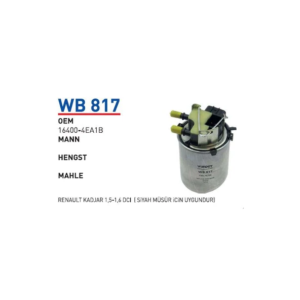 WB817 ürün görseli 1