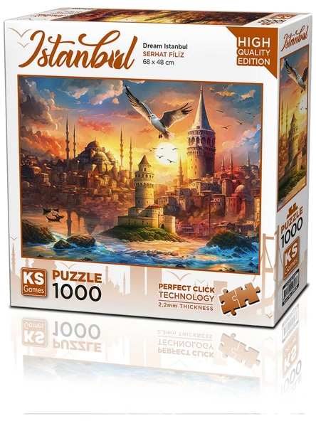 Ks Games Dream İstanbul 1000 Parça Puzzle ürün görseli 1