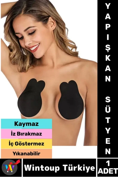 İç Göstermez Kaymaz Göğüs Dikleştiren Dolgun Gösteren Toparlayan Göğüs Ucu Kapatıcı Yapışkan SÜTYEN ürün görseli 1