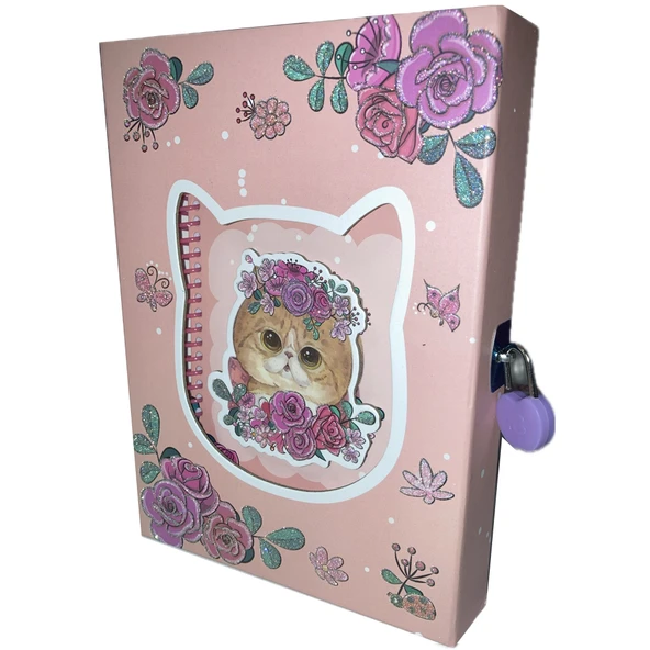 Bafix Hatıra Defteri Kilitli 15.3 x 21 CM Kilitli Hatıra Defteri ürün görseli 1